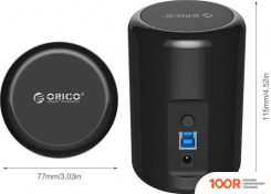 Хаб / Док-станция Orico RH4CS-BK (330075)
