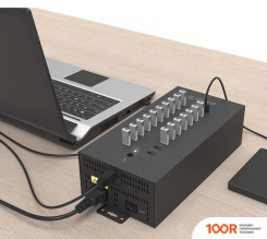 Хаб / Док-станция Orico IH20P-BK (330070)