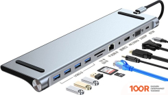 Хаб / Док-станция Mivo MH-1101 (330063)