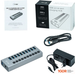 Хаб / Док-станция i-tec U3CHARGEHUB10 (330038)