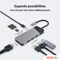 Хаб / Док-станция Green Cell HUBGC01 (330037)