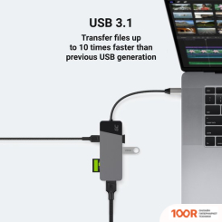 Хаб / Док-станция Green Cell HUBGC01 (330037)