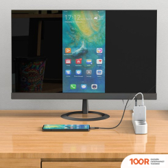 Хаб / Док-станция AceFast A17 GAN PD65W EU (БЕЛЫЙ) (330026)