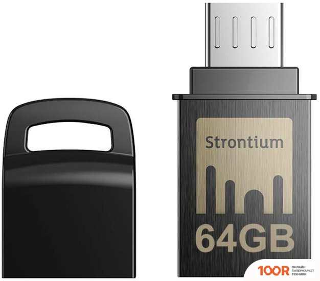 USB Flash Strontium NITRO OTG 64GB (329956)