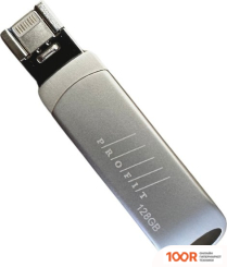 USB Flash Profit PD333 128GB (СЕ­РЕБ­РИ­СТЫЙ) (329948)