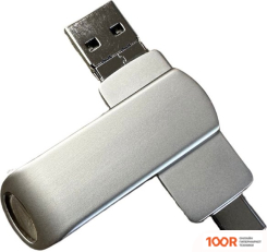 USB Flash Profit PD333 128GB (СЕ­РЕБ­РИ­СТЫЙ) (329948)
