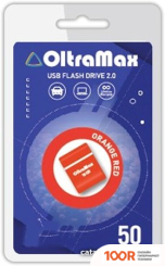 USB Flash OltraMax 50 32GB (ОРАНЖЕВЫЙ) (329929)
