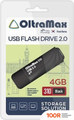 USB Flash OltraMax 310 4GB (ЧЕРНЫЙ) (329895)