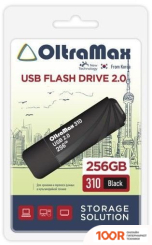USB Flash OltraMax 310 256GB (ЧЕРНЫЙ) (329887)