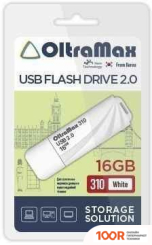 USB Flash OltraMax 310 16GB (БЕЛЫЙ) (329882)
