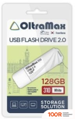 USB Flash OltraMax 310 128GB (БЕЛЫЙ) (329880)