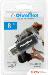 USB Flash OltraMax 30 8GB (ЧЕРНЫЙ) (329876)