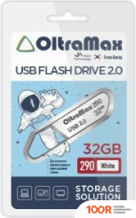 USB Flash OltraMax 290 32GB (БЕЛЫЙ) (329868)