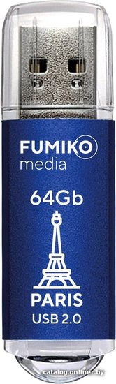USB Flash FUMIKO PARIS 64GB (СИНИЙ) (329774)