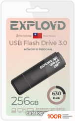 USB Flash Exployd 630 256GB (ЧЕРНЫЙ) (329723)