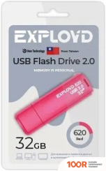 USB Flash Exployd 620 32GB (КРАСНЫЙ) (329706)