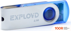 USB Flash Exployd 530 4GB (СИНИЙ) (329684)