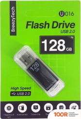 USB Flash BreezyTech U016 128GB (ЧЕРНЫЙ) (329670)