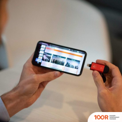 USB Flash Adam Elements IKLIPS C 256GB (КРАСНЫЙ) (329629)