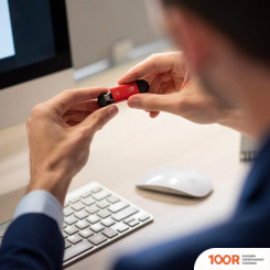 USB Flash Adam Elements IKLIPS C 256GB (КРАСНЫЙ) (329629)