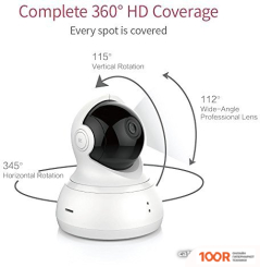 IP-камера YI 1080P DOME CAMERA МЕЖДУНАРОДНАЯ ВЕРСИЯ (БЕЛЫЙ) (329533)
