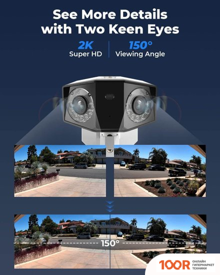 IP-камера Reolink DUO POE (329340)