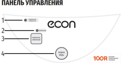Econ ECO-401TP (БЕЛЫЙ) (323990)