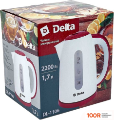 Delta DL-1106 (БЕЛЫЙ/БОРДОВЫЙ) (323940)