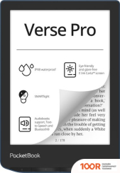 PocketBook A4 634 VERSE PRO (ЛАЗУРНЫЙ) (323121)