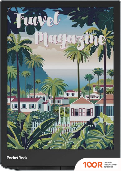 PocketBook 743K3 INKPAD COLOR 3 (ЧЕРНЫЙ/СЕРЕБРИСТЫЙ) (323118)