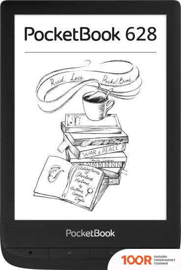 PocketBook 628 (ЧЕРНЫЙ) (323103)