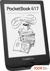 PocketBook 617 (ЧЕРНЫЙ) + ОБЛОЖКА SHELL 6" BLUE (323099)