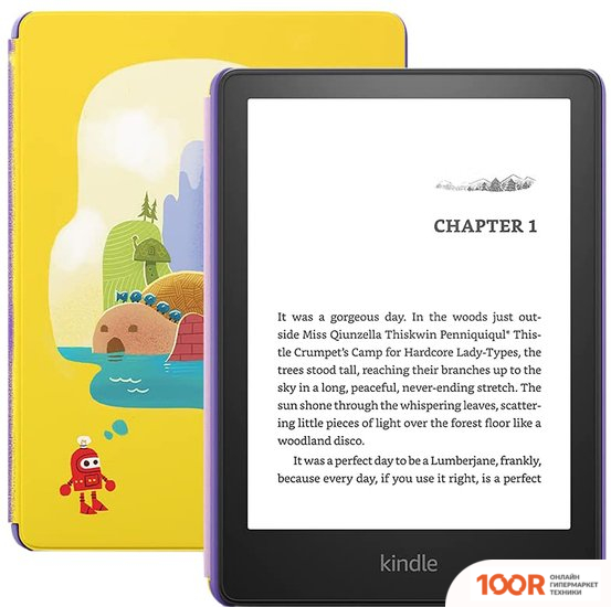 Amazon KINDLE PAPERWHITE KIDS 8GB (ЖЕЛТЫЙ) (322983)