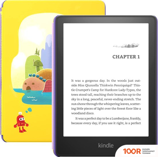 Amazon KINDLE PAPERWHITE KIDS 16GB (ЖЕЛТЫЙ) (322981)