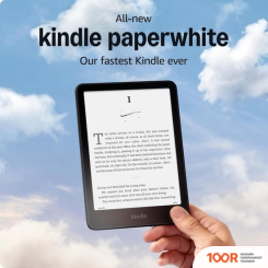 Amazon KINDLE PAPERWHITE 2024 16GB AD-SUPPORTED (ЧЕРНЫЙ) (322979)