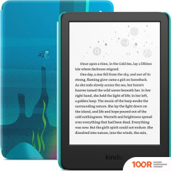 Amazon KINDLE KIDS 2022 (БИРЮЗОВЫЙ, С ОБЛОЖКОЙ OCEAN EXPLORER) (322960)