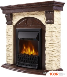 Firelight TORRE CLASSIC (КАМЕНЬ СЛОНОВАЯ КОСТЬ/ШПОН ТЕМНЫЙ ДУБ) (322476)