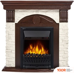 Firelight TORRE CLASSIC (КАМЕНЬ БЕЛЫЙ/ШПОН ТЕМНЫЙ ДУБ) (322472)