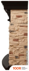 Firelight TORRE 25S (КАМЕНЬ СЛАНЕЦ НАТУРАЛЬНЫЙ/ШПОН ВЕНГЕ) (322457)
