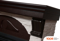 Firelight TORRE 25S (КАМЕНЬ БЕЛЫЙ/ШПОН ТЕМНЫЙ ДУБ) (322456)