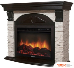 Firelight TORRE 25S (КАМЕНЬ БЕЛЫЙ/ШПОН ВЕНГЕ) (322455)