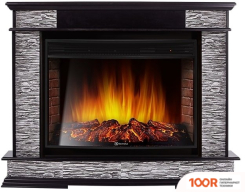 Firelight SCALA 30 (КАМЕНЬ СЛАНЕЦ СКАЛИСТЫЙ БЕЛЫЙ/ШПОН ТЕМНЫЙ ДУБ) (322445)