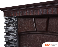 Firelight PORTO CLASSIC (КАМЕНЬ ЧЕРНЫЙ/ШПОН ВЕНГЕ) (322436)