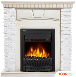 Firelight PORTO CLASSIC (КАМЕНЬ БЕЛЫЙ/ШПОН БЕЛЕНЫЙ ДУБ) (322435)