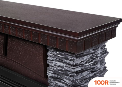 Firelight PORTO 30 (КАМЕНЬ ЧЕРНЫЙ/ШПОН ВЕНГЕ) (322432)