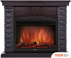 Firelight PORTO 30 (КАМЕНЬ ЧЕРНЫЙ/ШПОН ВЕНГЕ) (322432)