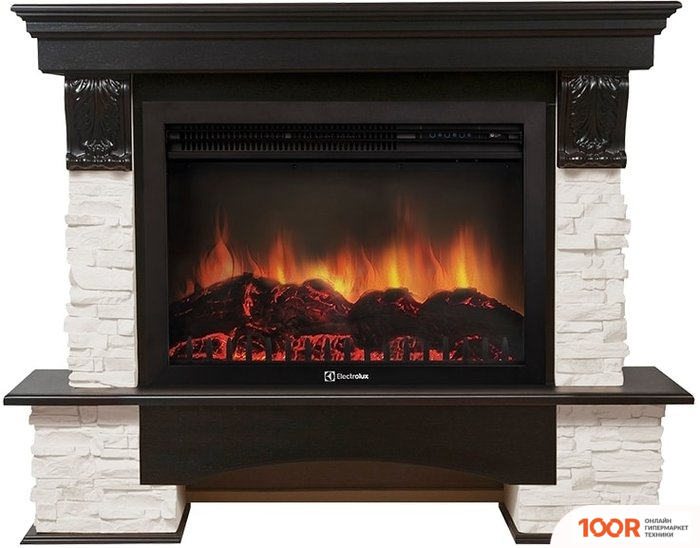 Firelight PIETRA 25S (КАМЕНЬ БЕЛЫЙ/ШПОН ВЕНГЕ) (322422)