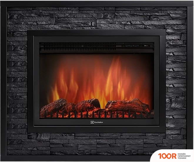 Firelight LOFT 30 (КАМЕНЬ ЧЕРНЫЙ/ЧЕРНАЯ ЭМАЛЬ) (322397)