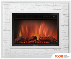 Firelight LOFT 30 (КАМЕНЬ БЕЛЫЙ/БЕЛАЯ ЭМАЛЬ) (322396)