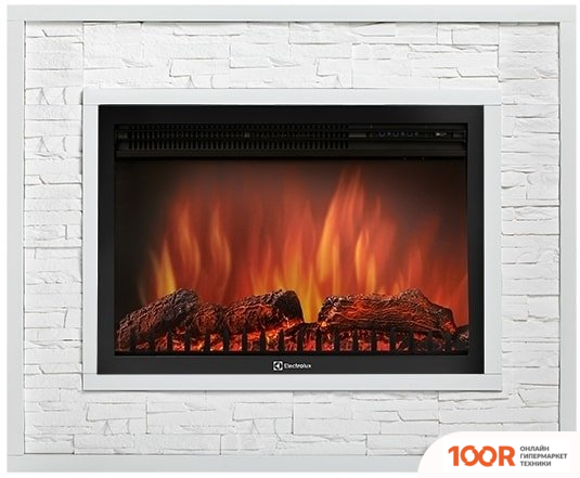 Firelight LOFT 30 (КАМЕНЬ БЕЛЫЙ/БЕЛАЯ ЭМАЛЬ) (322396)